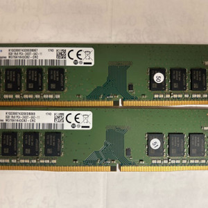 삼성전자 DDR4 8GB 2400Mhz 데스크탑 RAM