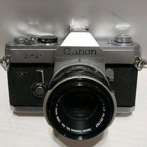 캐논 FTQL 필름카메라 +50mm1.8렌즈