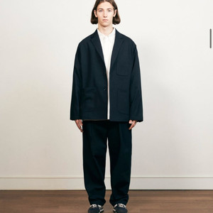 [XL/실착X] 에스피오나지 릴렉스드 셋업 오버핏 셋업 블랙