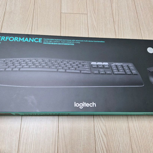 로지텍 MK850 무선 키보드 마우스 세트 한글 정품 미개봉