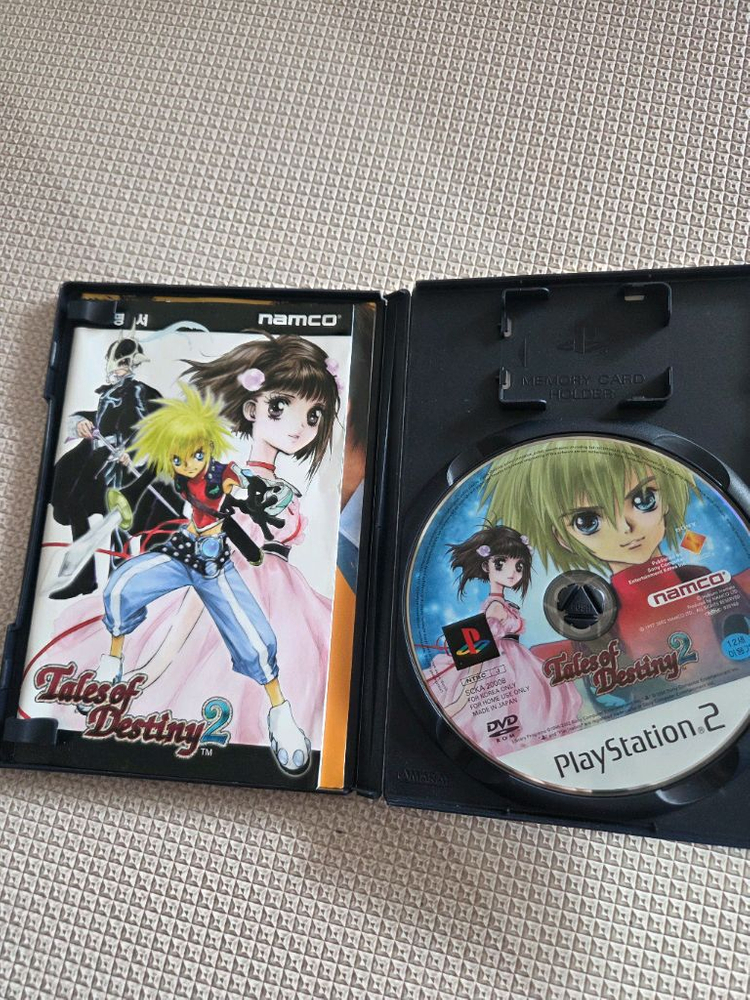 테일즈오브데스티니2 플스2 ps2용 정발 이미지