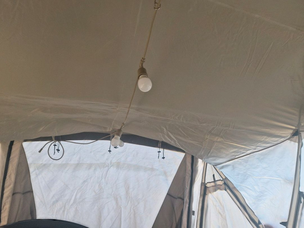 폴라리스 텐트 드라코텐트 5~6인용 웜그레이 캠핑텐트--7