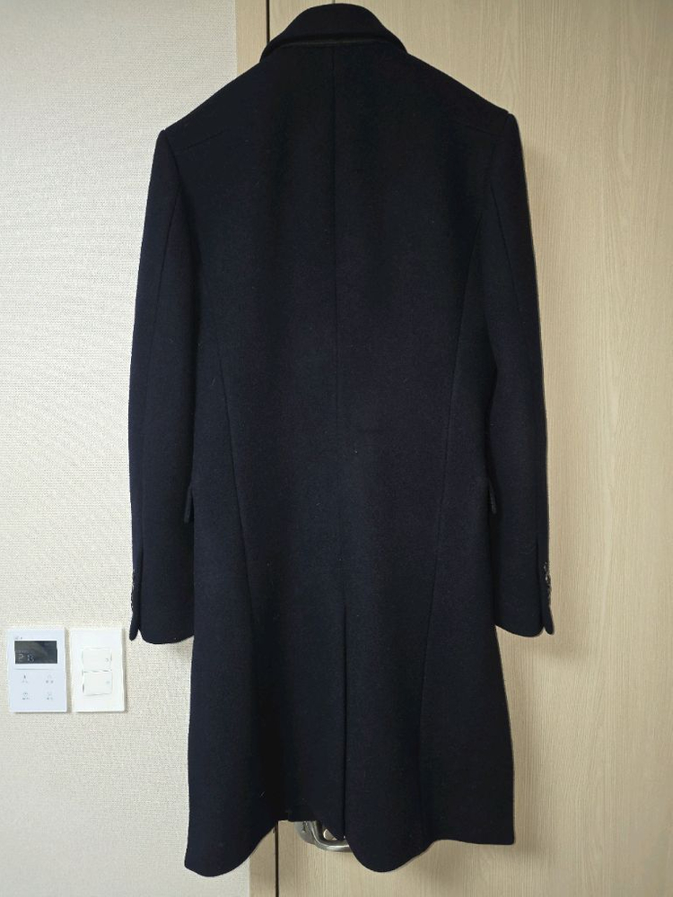 준지 캐시미어 블랜디드 롱코트 44--1