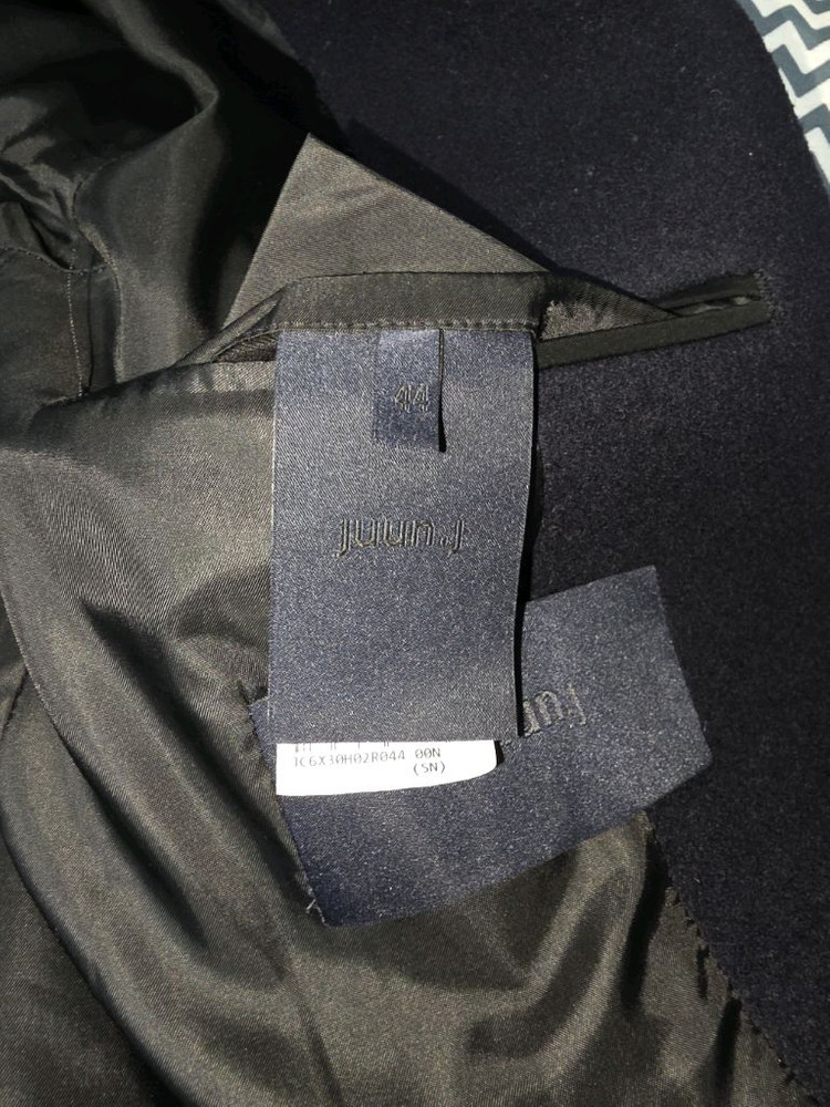 준지 캐시미어 블랜디드 롱코트 44--4