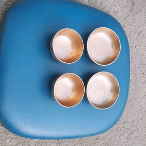 김영선 유기 녹그릇 밥,국그릇