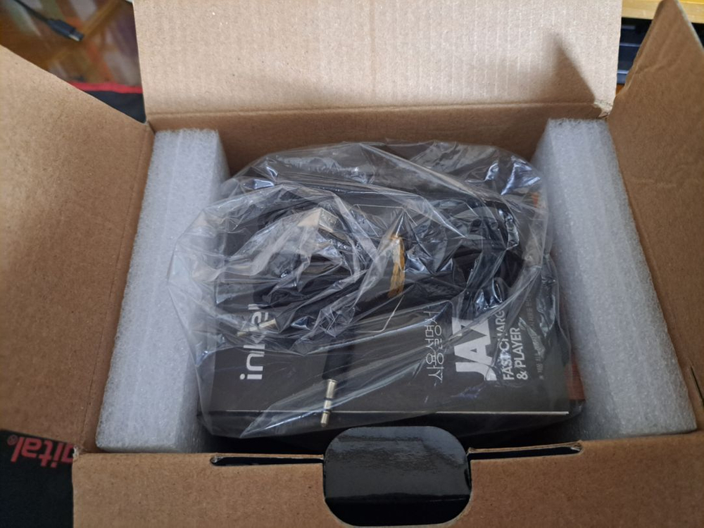 인켈 LED 블루투스 스피커/라디오/폰고속충전--5