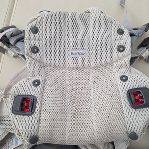 베이비뵨 하모니 아기띠 3D 메쉬 크림 이미지