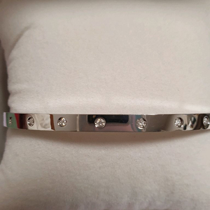 골든듀 리플렉션 18k 다이아 뱅글팔찌 (m)