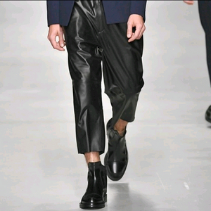 준지 런웨이 컬렉션 홍창 레더부츠 285