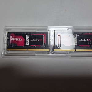 노트북용 puskill ddr5 5600 16gb x2 소딤램