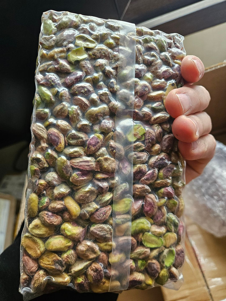 탈각 로스팅 구운 진공포장 피스타치오입니다 이미지