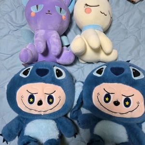 라부부 인형 4개 일괄 택포 1.2만원