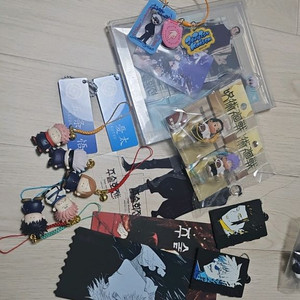 주술회전 고죠 게토 위주 굿즈들 양도 판매 이미지