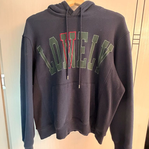 노앙 네이비 후드티 L