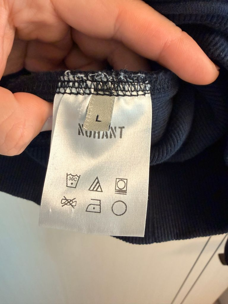 노앙 네이비 후드티 L--1