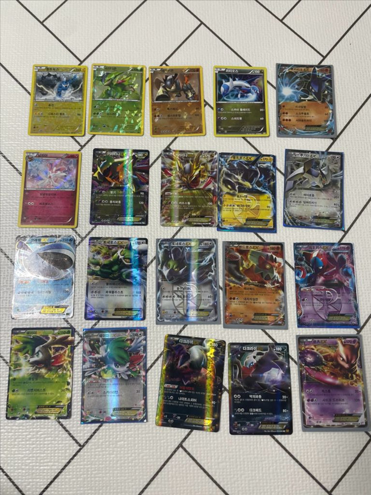 포켓몬카드 ex ur sr dp홀로 lv.x 일괄 판매해요 이미지