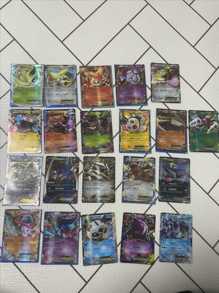 포켓몬카드 ex ur sr dp홀로 lv.x 일괄 판매해요 이미지