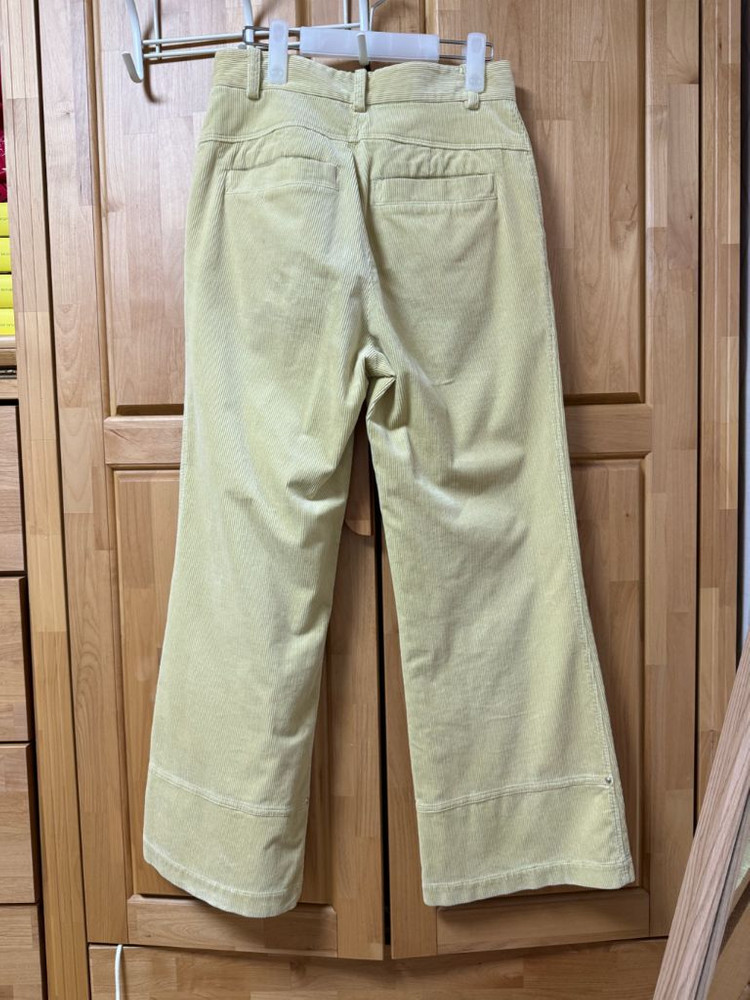 마인 코듀로이 팬츠 머스타드--1