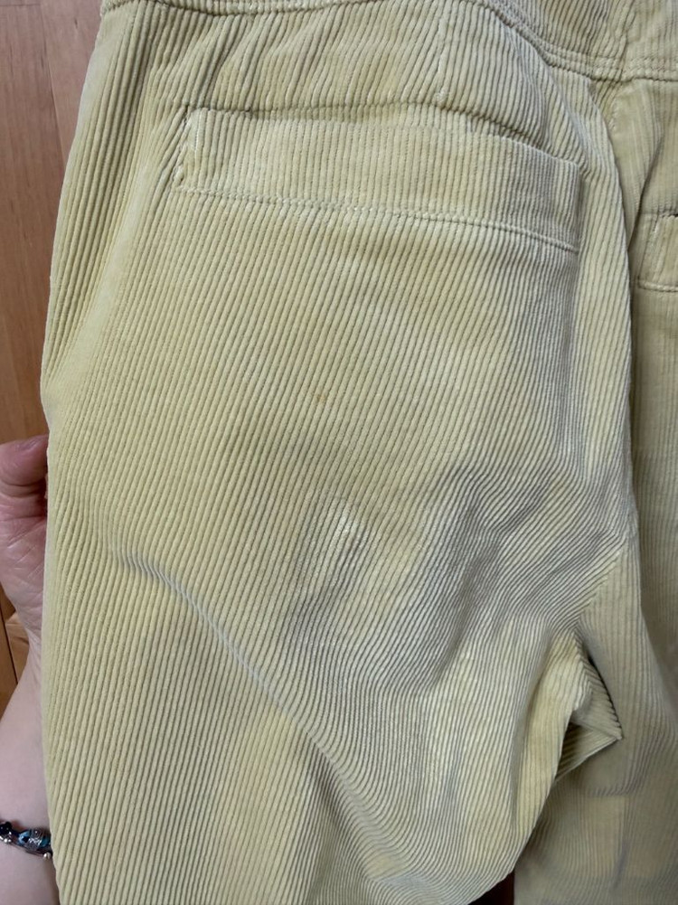 마인 코듀로이 팬츠 머스타드--2