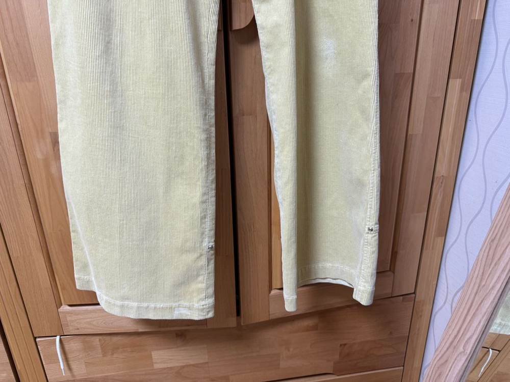 마인 코듀로이 팬츠 머스타드--3