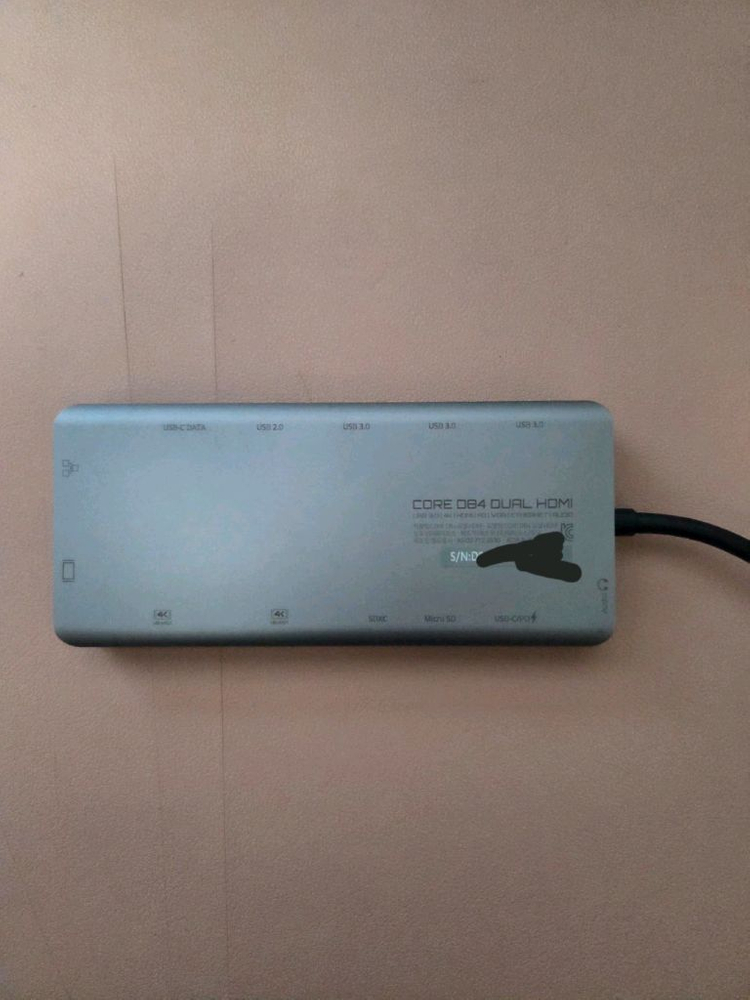 씽크웨이 멀티포트(core d84 dual hdmi) 판매--2