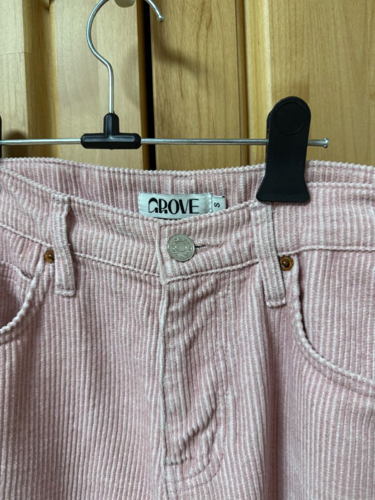 GROVE 코듀로이 팬츠 핑크 S--7