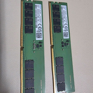 DDR5 32GB 메모리 2개 세트 이미지