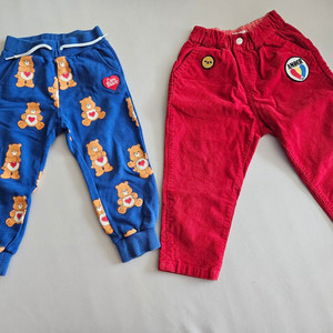 유아옷 유아바지 베베드피노 외 100-110 5벌 일괄