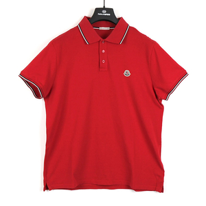 [중고명품다올] 몽클레어 마글리아 로고 패치 남성 코튼 피케 폴로 셔츠 XL G20918A00010