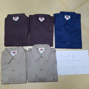 [M] 디키즈 워크셔츠 데드스탁 MADE IN U.S.A.