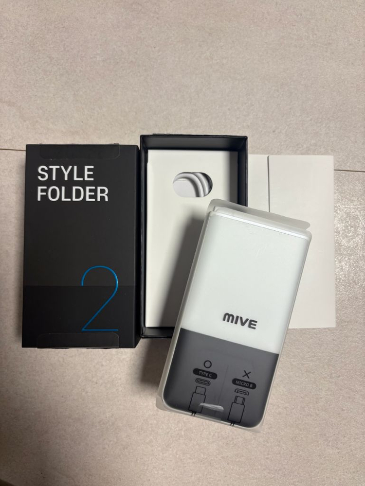 스타일 폴더2 (AT-M140L) 단순개봉 미사용 새상품-부산--2