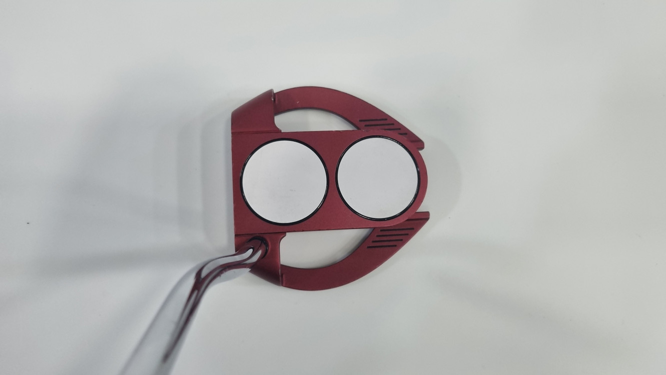 오딧세이 오웍스 RED 투볼 FANG 퍼터 말렛형 32인치--2