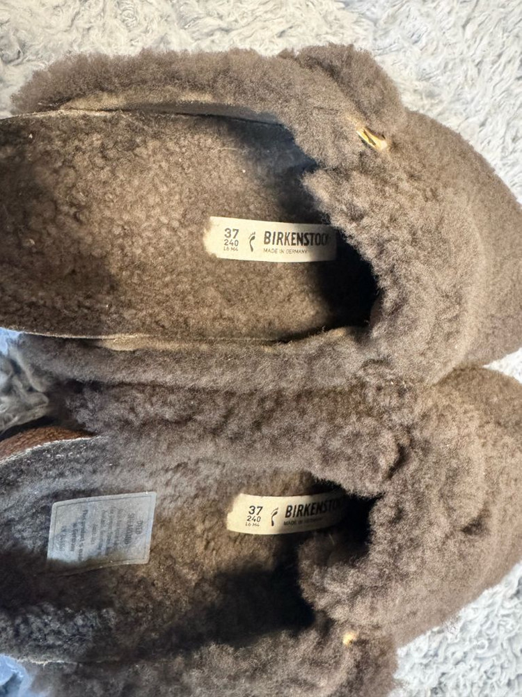 버켄스탁 양털 쉐어링 클로그 팔아요--1
