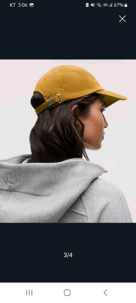 룰루레몬 클래식 유니섹스 볼캡 새제품--2