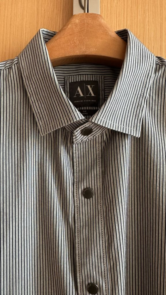 아르마니 익스체인지 AX 셔츠 남방 신사 드레스 정장--2