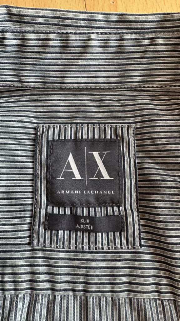 아르마니 익스체인지 AX 셔츠 남방 신사 드레스 정장--6