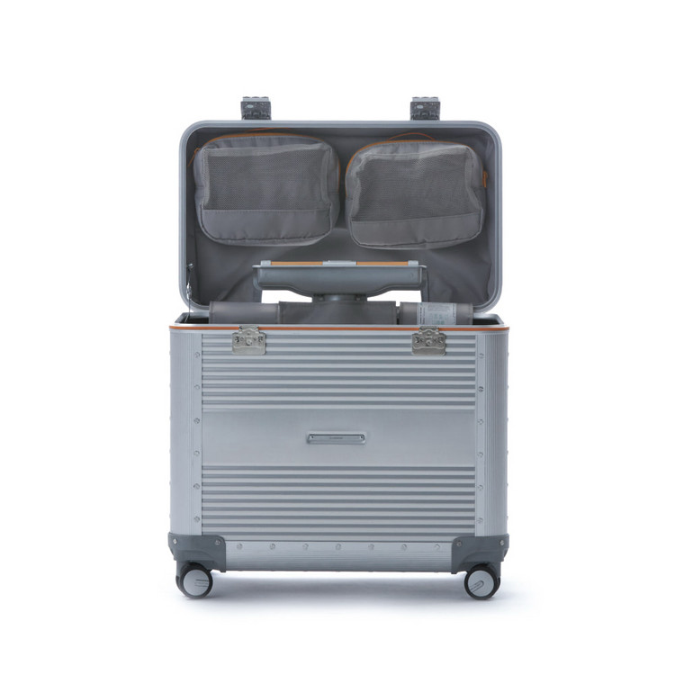 [새상품|택포] 로우로우 ALU 컨버터블 캐리어 (17인치/실버)--2