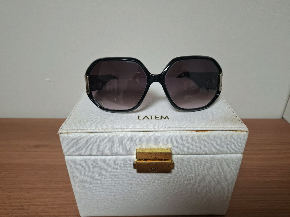 사각 오버사이즈 선글라스--0