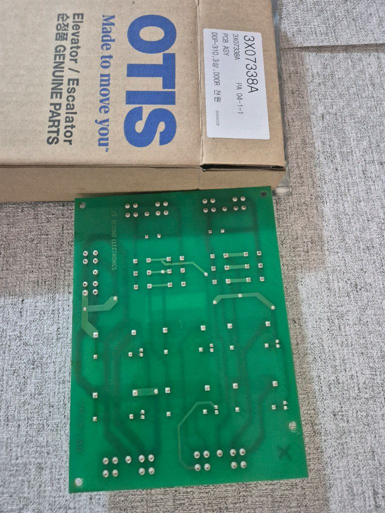 OTIS DOP-310 도어 PCB 3X07338A 엘리베이터 부품--3