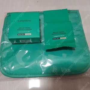 [미개봉 새상품] 한가인 이지듀 기미쿠션 기미팩트21호(1+1)세트+트래블백