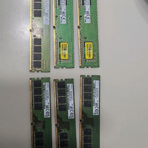 데스크탑 DDR4 16기가 메모리 16GB 4개 4기가 2개 이미지