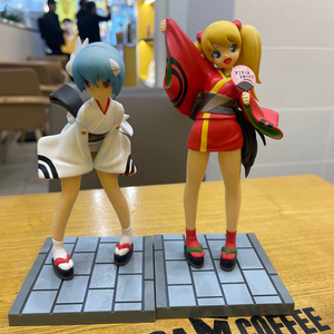 에반게리온 축제의 밤에 유카타 레이 아스카 피규어 일괄