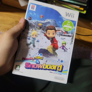 닌텐도 wii 패밀리스키 스노우보드 판매