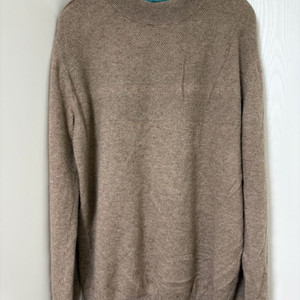 몽골 캐시미어 100 브라운 니트