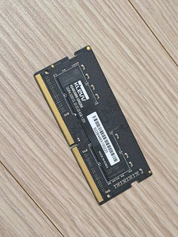 클레브 DDR4-3200 고클럭 8GB 메모리 8G 노트북 노트북용--4