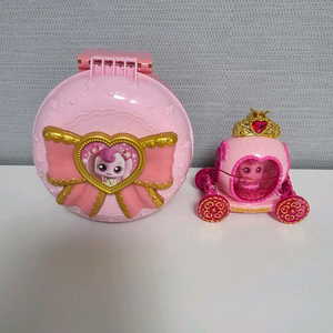 티니핑 하츄핑하우스+하츄핑뷰티세트(마차와피규어)일괄