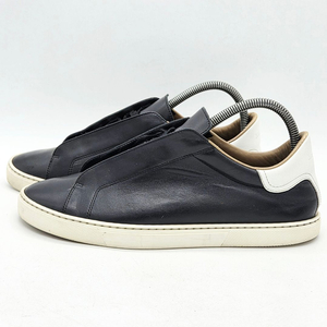 에르메스 레더 로우탑 스니커즈 블랙 (41)