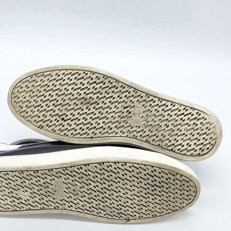 에르메스 레더 로우탑 스니커즈 블랙 (41)--2