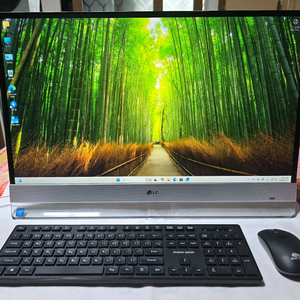 LG전자 27인치 올인원, 일체형 PC 팝니다.