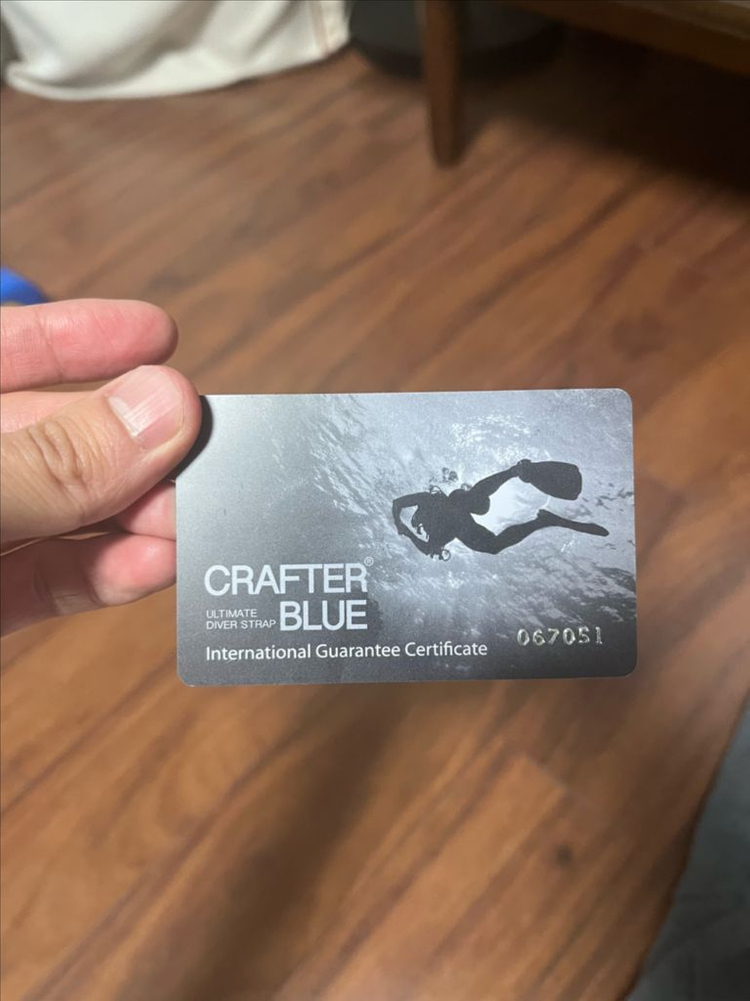 크래프터블루 러버밴드 cb02 (세이코 스모 전용 러버밴드) 이미지